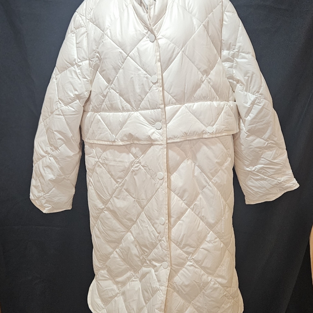 NWT Gentle Herd Women's Quilted Duck Down Coat
